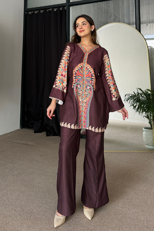 Brown Coord Set