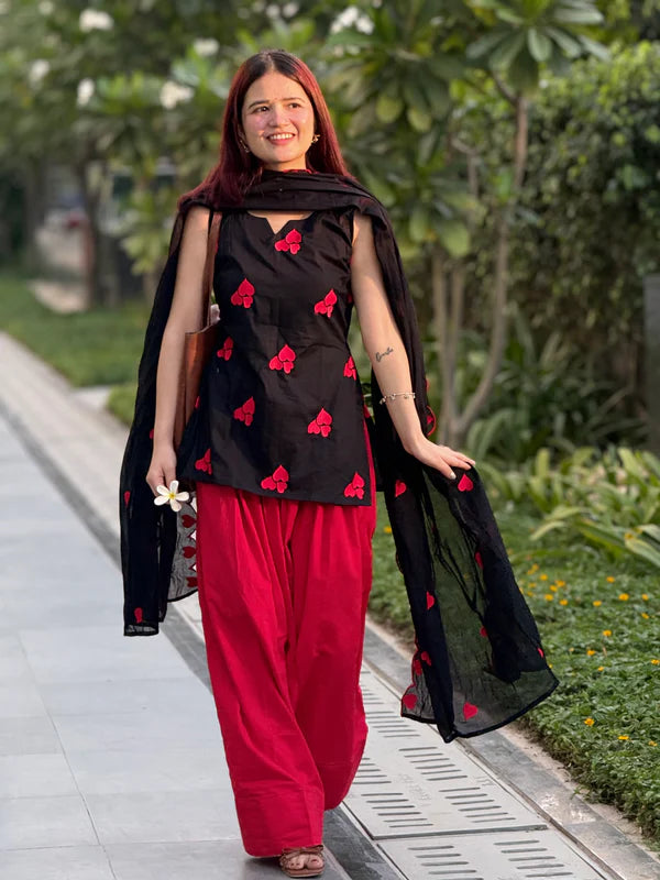 Rangrez Floral Salwar Set