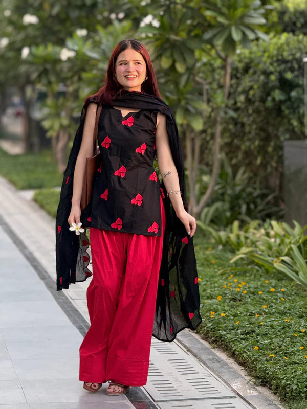 Rangrez Floral Salwar Set