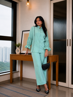 Glam & Glowing Green Co-ord Set
