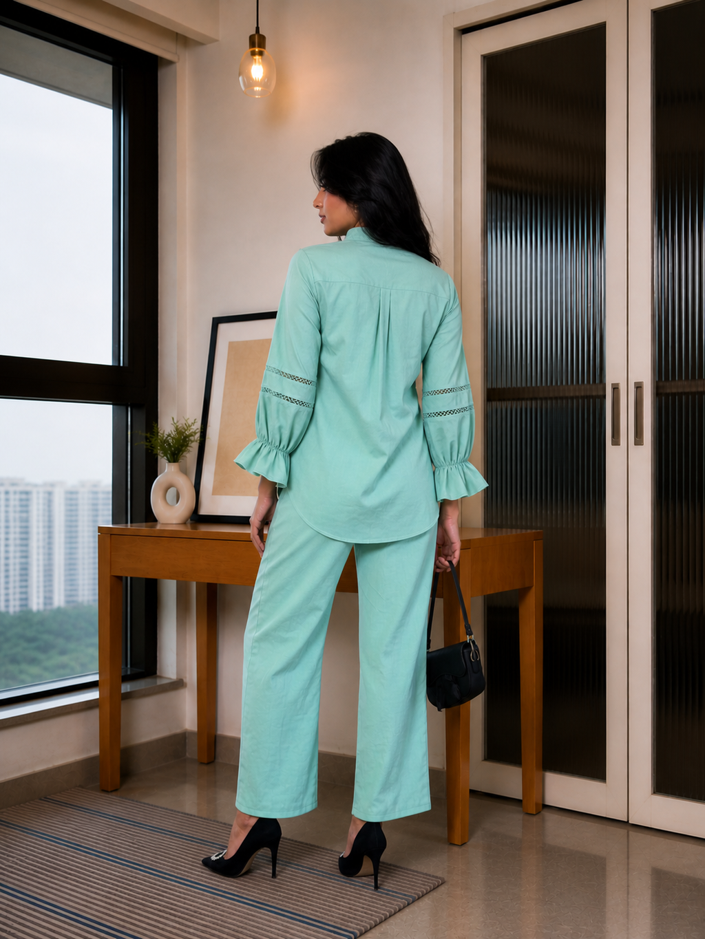 Glam & Glowing Green Co-ord Set