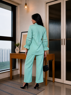 Glam & Glowing Green Co-ord Set