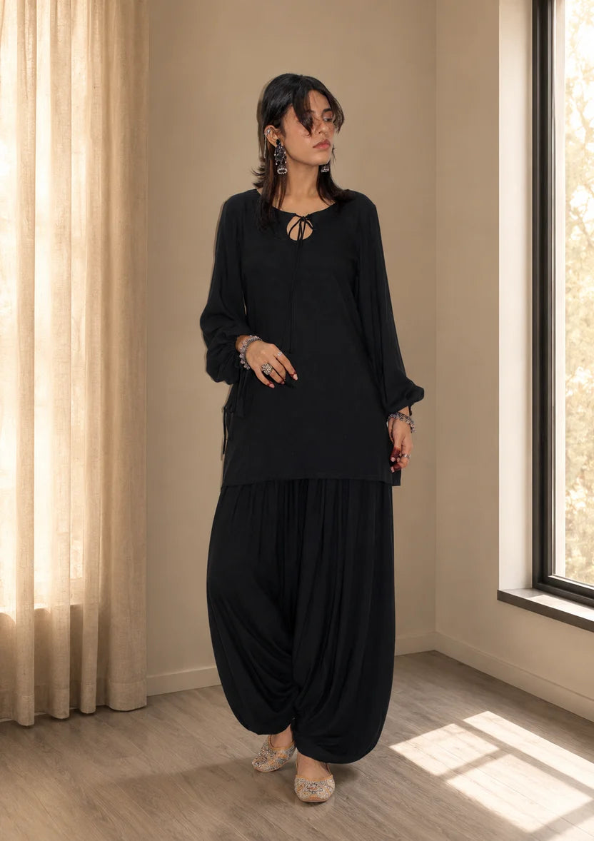 Rangrez Plum Ethnic Kurta Set