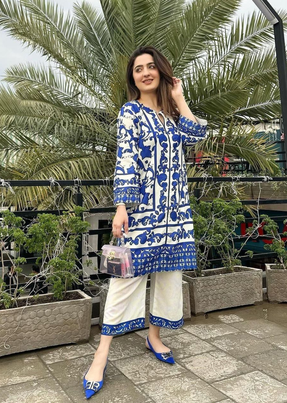 Elegant Malai Satin Co-ord Set