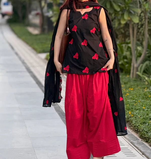 Rangrez Floral Salwar Set