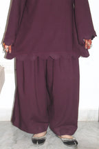 Rangrez Plum Ethnic Kurta Set