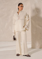 Embroidered Pure Cotton Co-ord Set