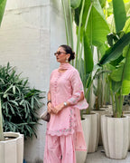 Vitza  Crafted Designer Farshi Plazo