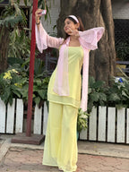 Aarohi Sunshine Kurti & Palazzo Set