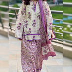 Meher Lavender Bloom Salwar Set