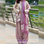 Meher Lavender Bloom Salwar Set