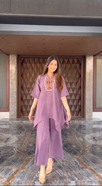 Afreen Kaftan Co-ord Set
