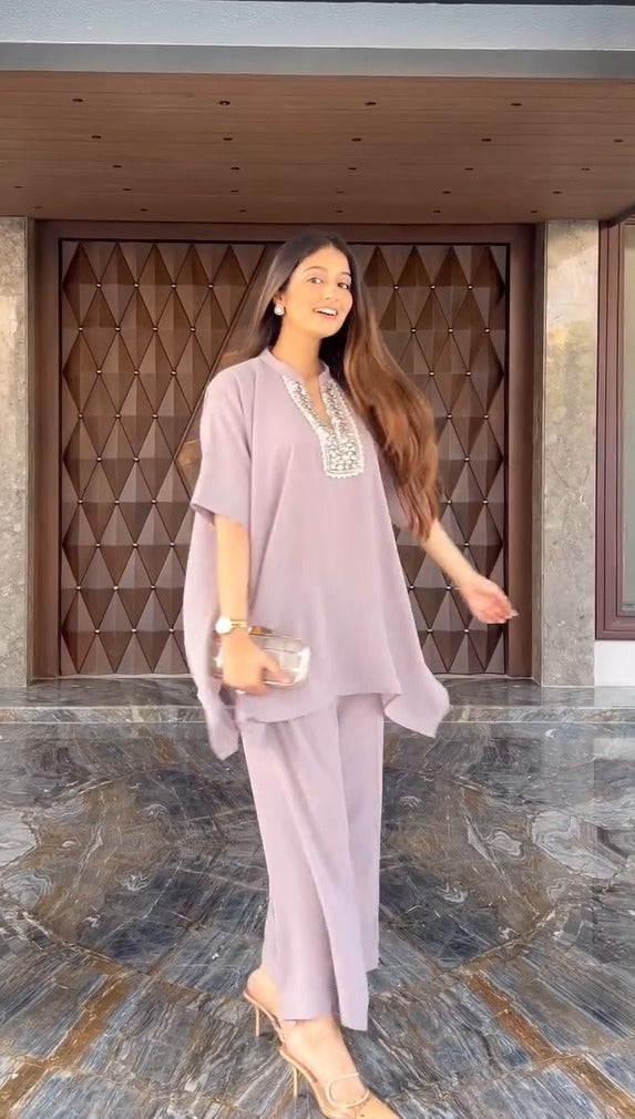 Afreen Kaftan Co-ord Set
