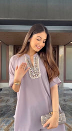 Afreen Kaftan Co-ord Set