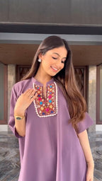 Afreen Kaftan Co-ord Set