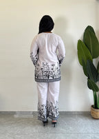 Chic & Comfy Raymond Cotton Flower Co-ord  Set
