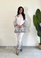 Chic & Comfy Raymond Cotton Flower Co-ord  Set