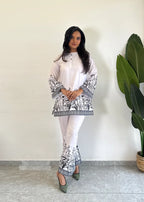 Chic & Comfy Raymond Cotton Flower Co-ord  Set