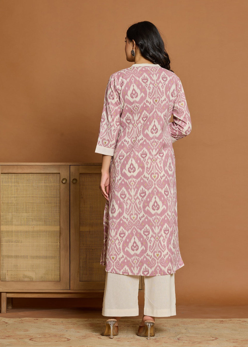 Chic Ikkat Vibes in a Pure Cotton suit Set
