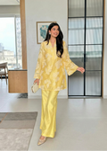 Classic Charm Embroidered Mul Chanderi Ethnic Co-Ord Set