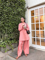 Blush Shibori Tie-Dye Co-ord Set