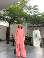 Blush Shibori Tie-Dye Co-ord Set