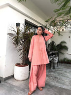 Blush Shibori Tie-Dye Co-ord Set