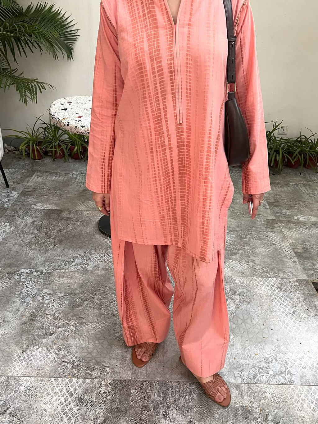 Blush Shibori Tie-Dye Co-ord Set