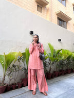Blush Shibori Tie-Dye Co-ord Set