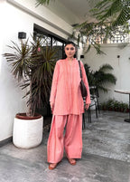 Blush Shibori Tie-Dye Co-ord Set