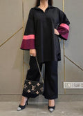 Black Farshi Suit Set