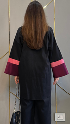 Black Farshi Suit Set