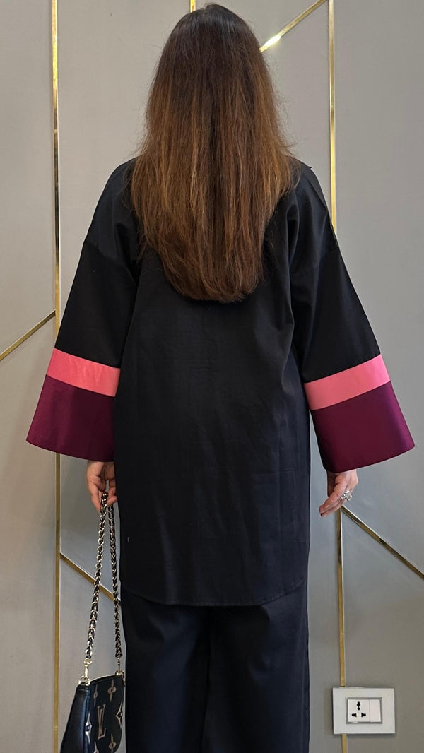 Black Farshi Suit Set