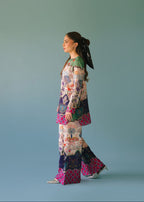 Elegant Animal Printed Rayon Co-ord Set