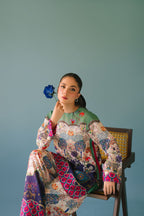 Elegant Animal Printed Rayon Co-ord Set