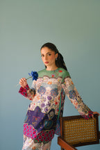 Elegant Animal Printed Rayon Co-ord Set