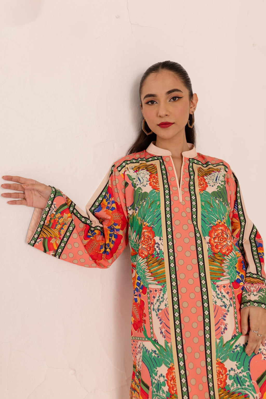Elegant Malai Satin Co-ord Set