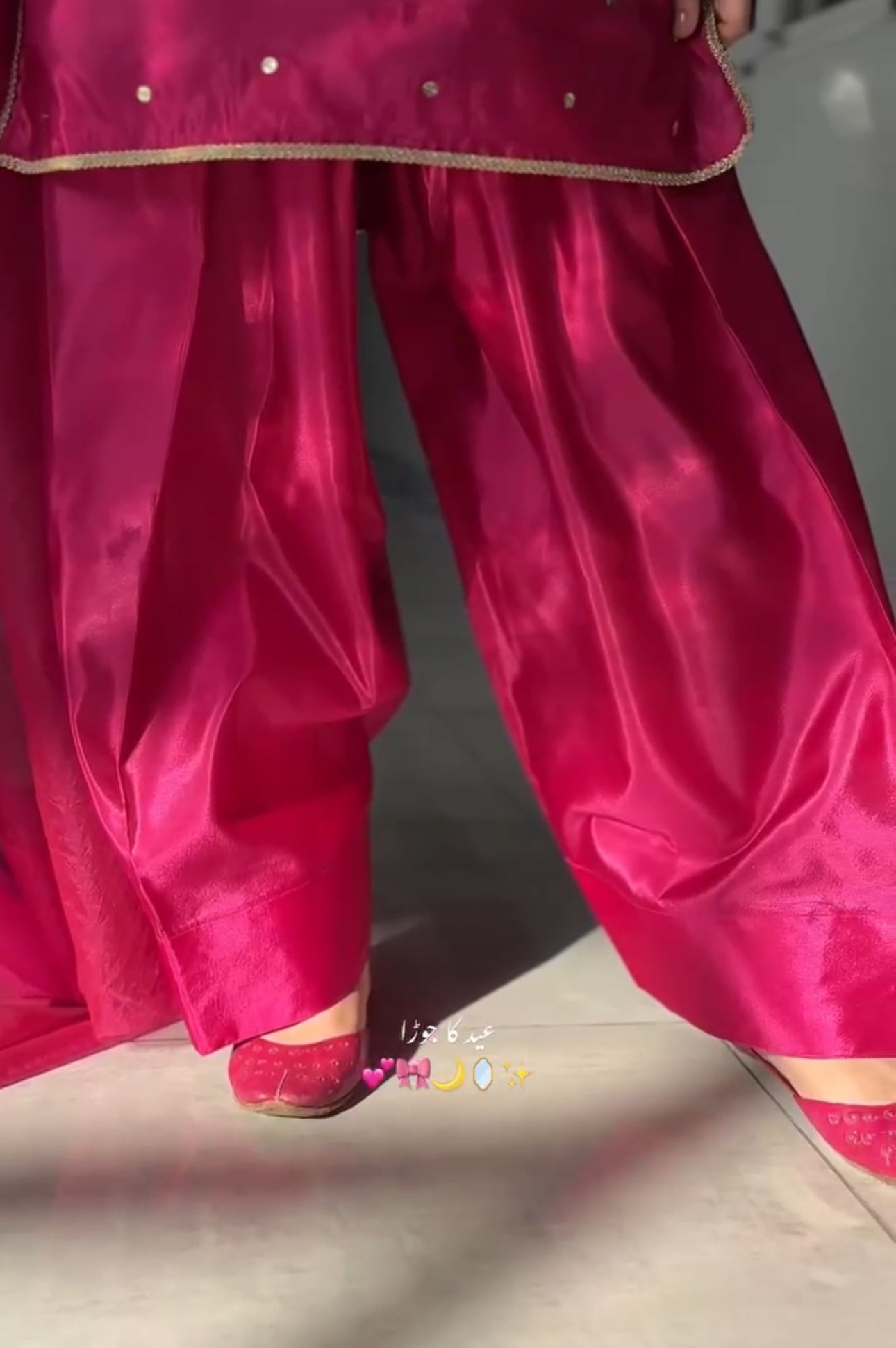 Ethereal Elegance Roman Silk Georgette Suit Set with Dupatta