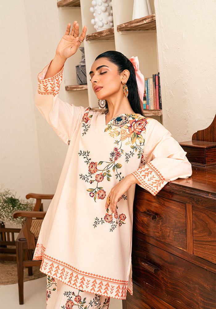 Everyday Comfort  Raymond Cotton Flower Print Co-ord