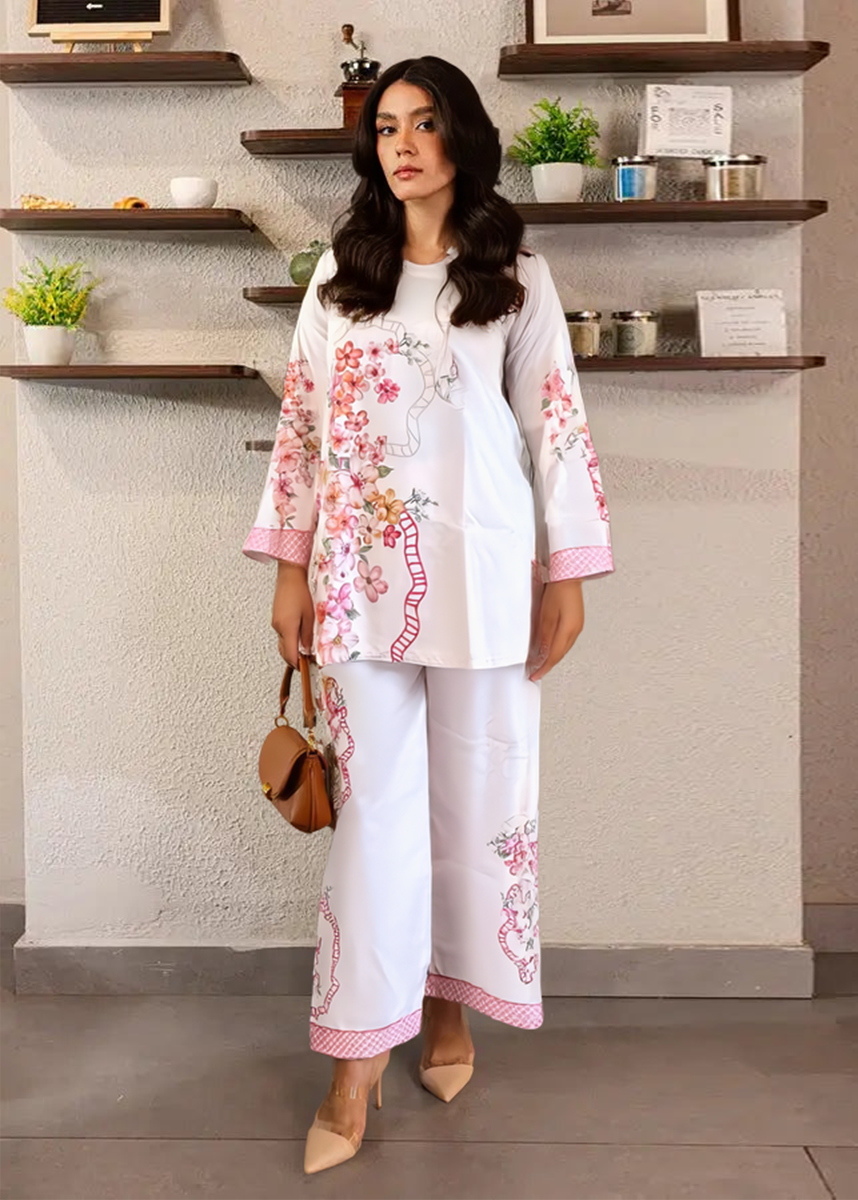Chic & Comfy Raymond Cotton Flower Co-ord  Set