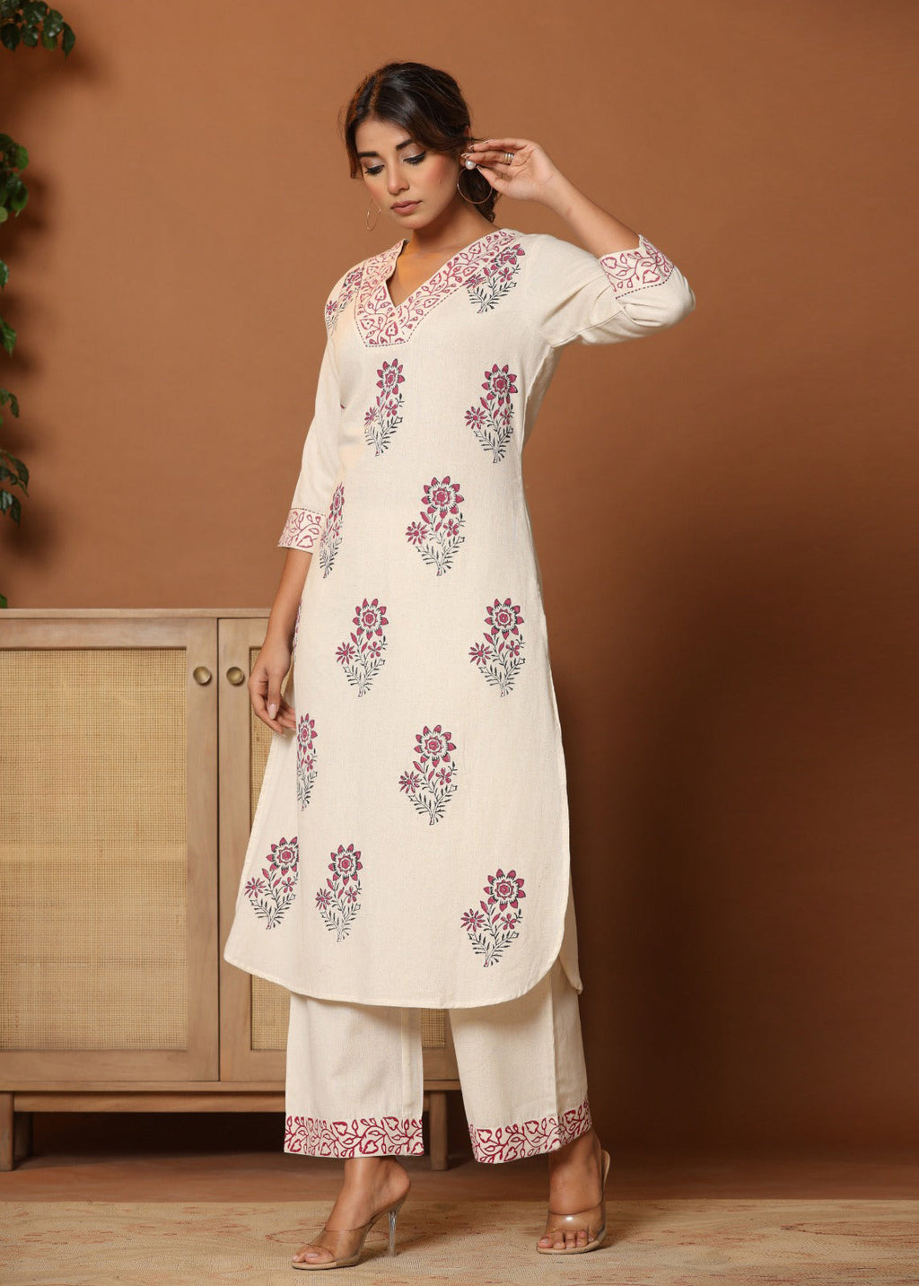 Flora Fancy: Uniquely Printed Co-ord Set