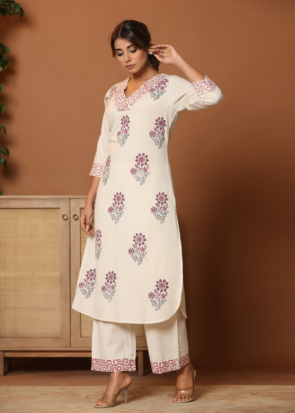 Flora Fancy: Uniquely Printed Co-ord Set