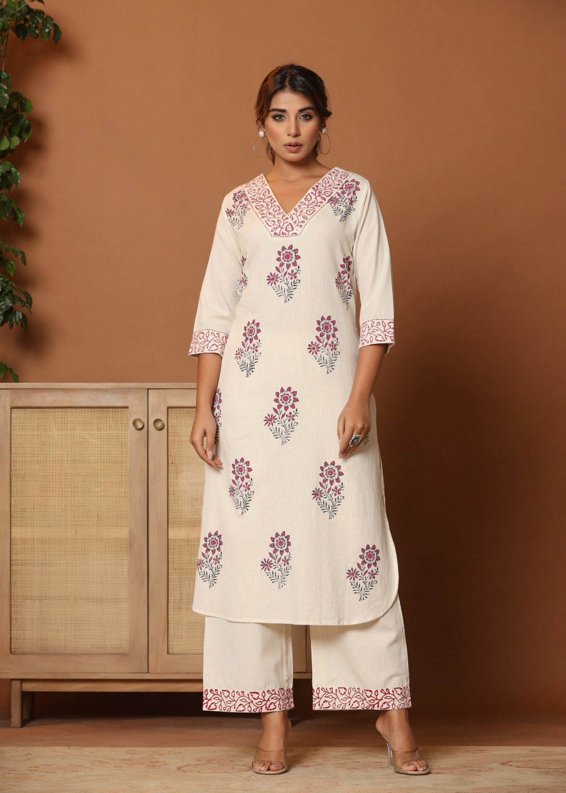 Flora Fancy: Uniquely Printed Co-ord Set