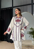 Flower Printed Fancy Party Co-ord Set
