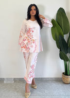 Chic & Comfy Raymond Cotton Flower Co-ord  Set