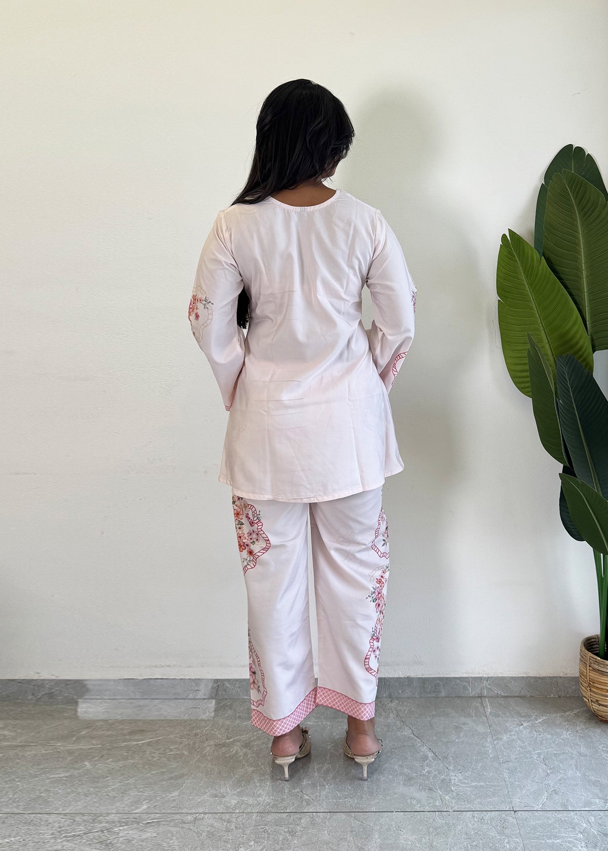 Chic & Comfy Raymond Cotton Flower Co-ord  Set