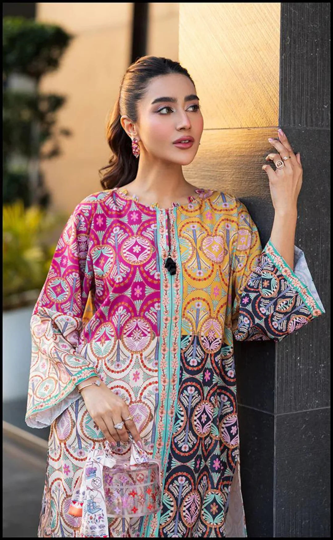 Zyana cotton co-ord set